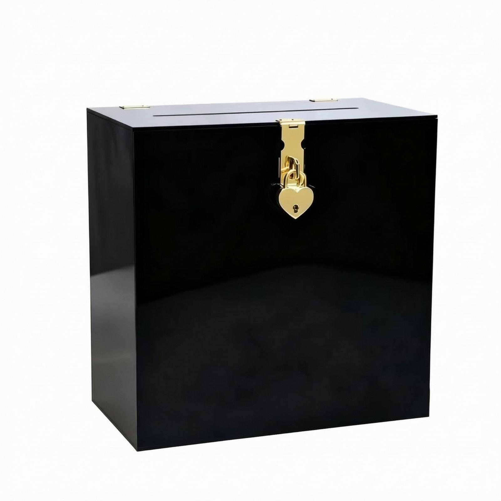 Wedding Card Box - Kotak Koleksi Kartu Pernikahan Akrilik Transparan