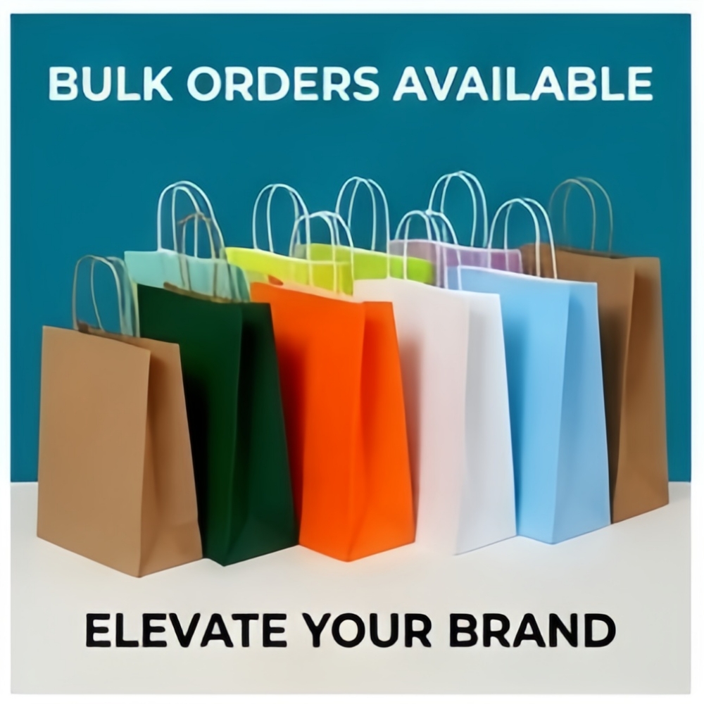 Wedding/Event Supply Store - Tas Kertas Kraft yang Dapat Disesuaikan