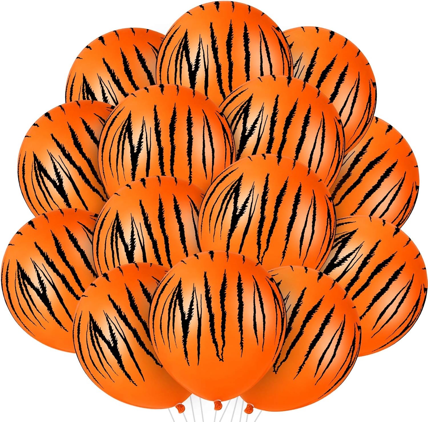 Wedding Zoo - 20/40 Buah balon motif harimau balon