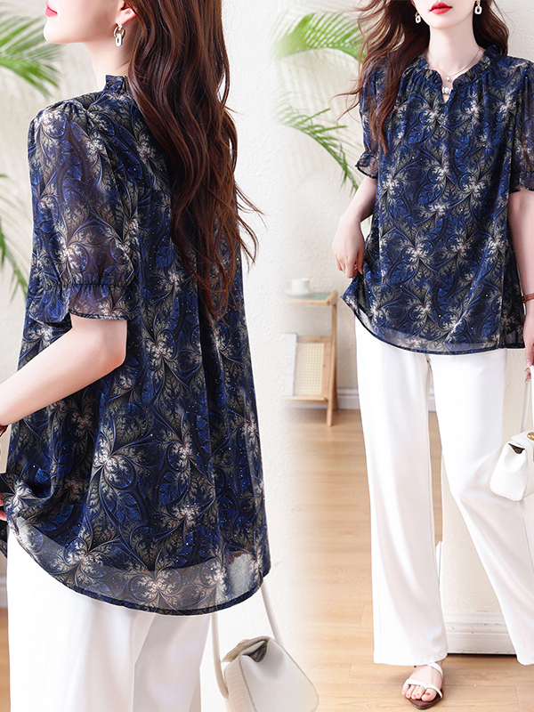 Kaos lengan pendek bermotif bu - Good Floral & Wedding Decor Supply ulasan dan harga