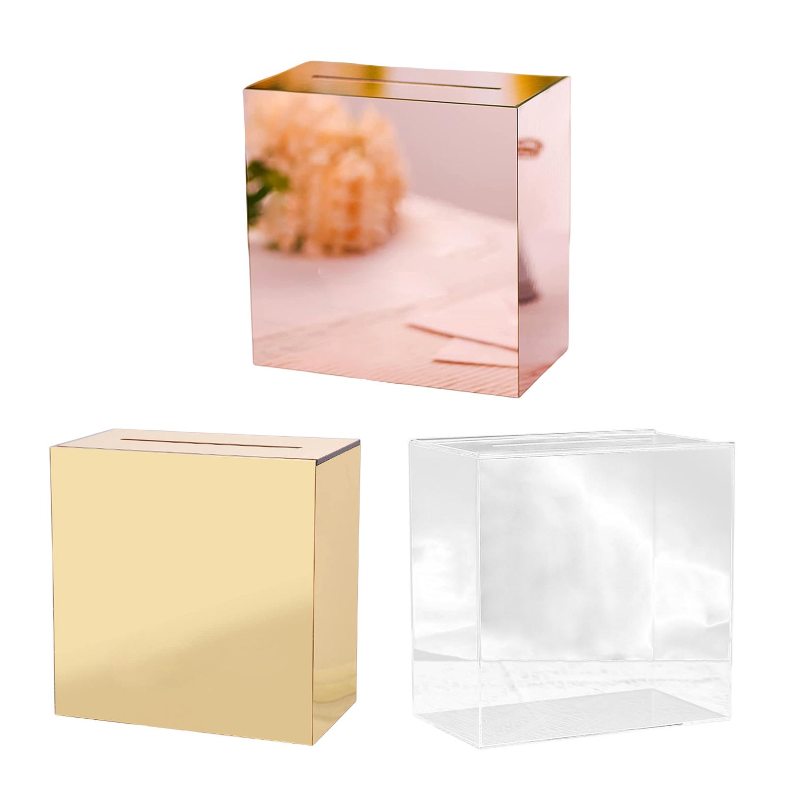 Kotak Kartu Pernikahan Akrilik - Wedding Card Box ulasan dan harga