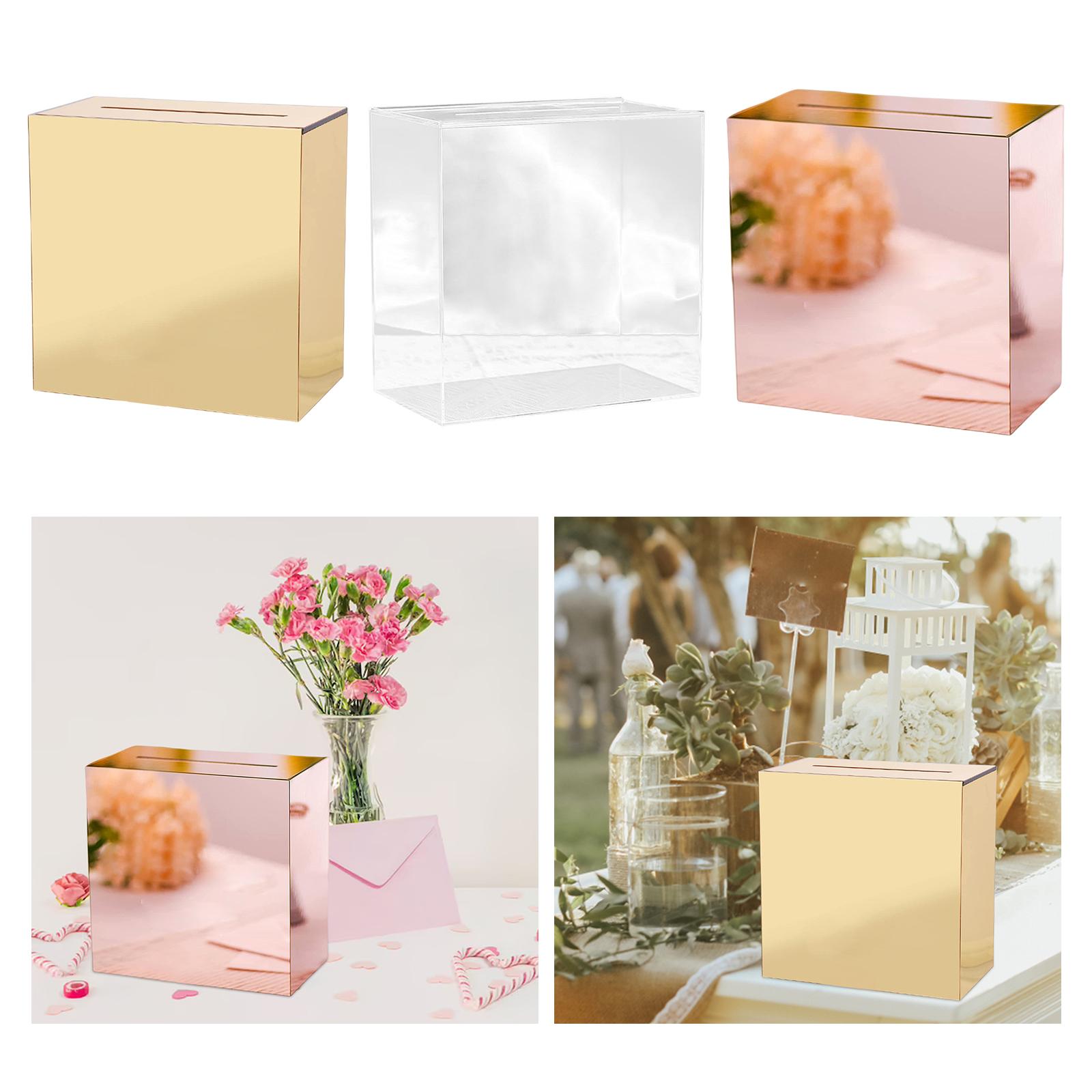 Kotak Kartu Pernikahan Akrilik - Wedding Card Box ulasan dan harga
