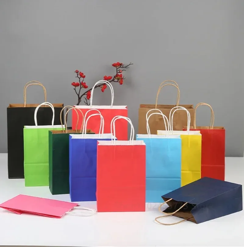 100 buah/set Kantong Kertas Kr - Wedding/Event Supply Store ulasan dan harga